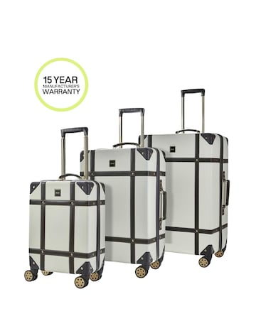 Rock Vintage 3pc Suitcase Set