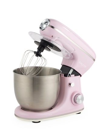 Salter Retro Stand Mixer Pink