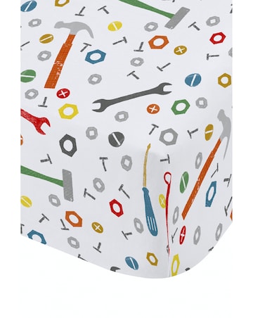 Catherine Lansfield Kids Digger Dreams Fitted Sheet