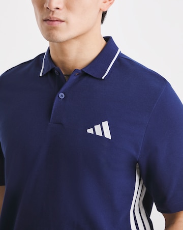 adidas 3 Stripes Pique Polo