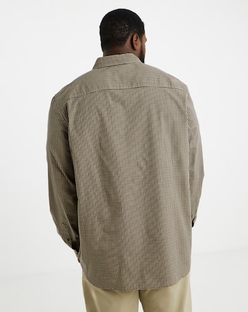 Long Sleeve Check Oxford Shirt Long