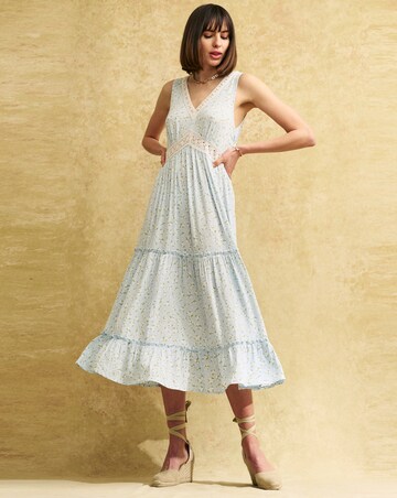 Nobody's Child Stephe Monika Ditsy Print Sun Dress