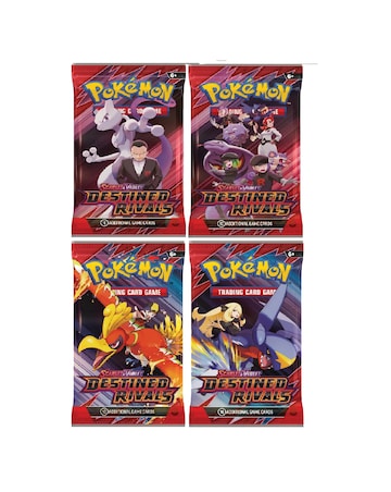 Pokemon Scarlet & Violet Destined Rivals Booster  - 4 Pack