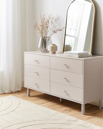 Coates 6 Drawer Wide Chest