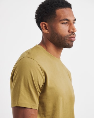 Pure Cotton Crew Neck T-Shirt Long