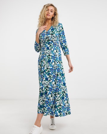 Joe Browns Laura Floral Ruffle Jersey Maxi Dress