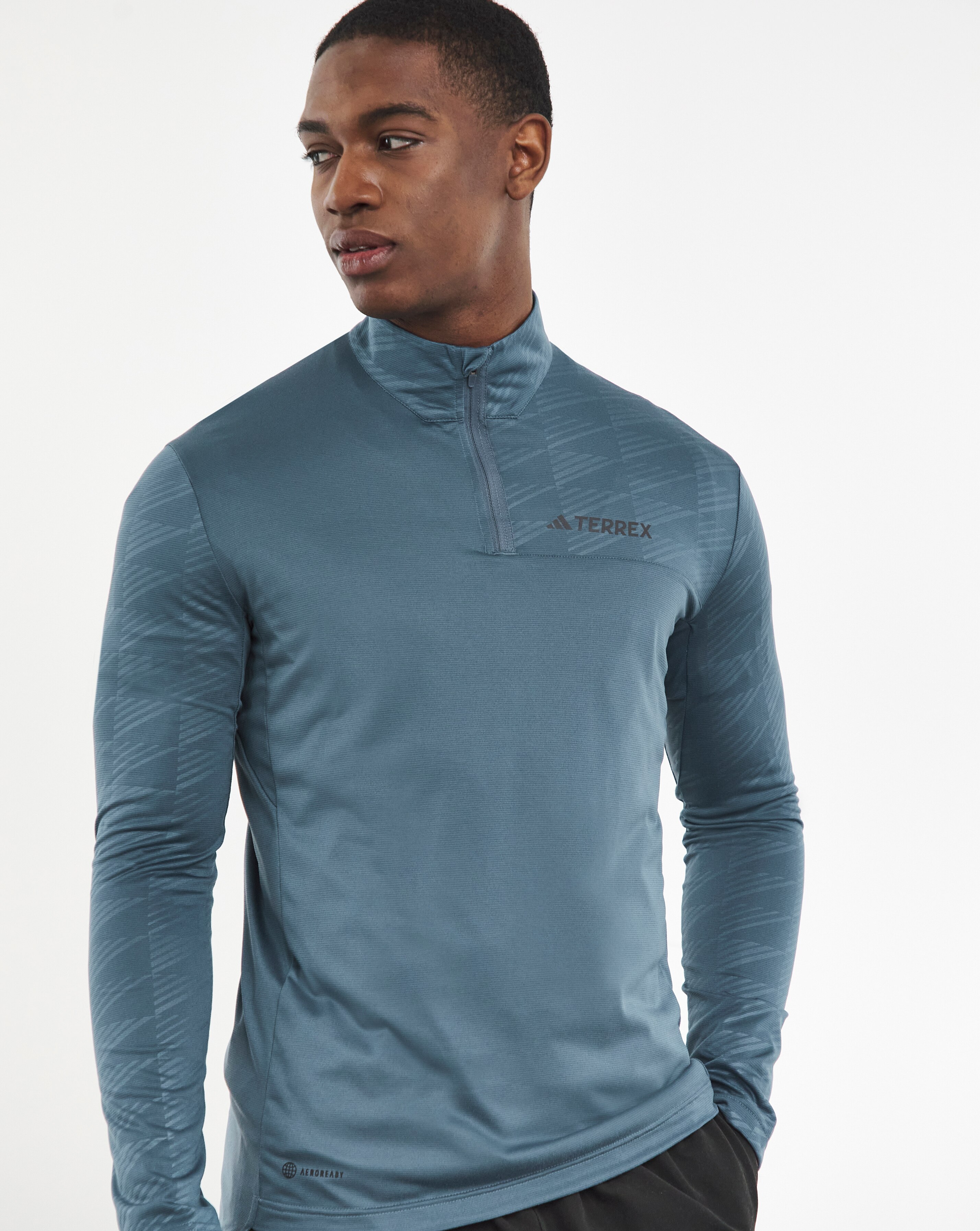 adidas Terrex 1/2 Zip Midlayer | JD Williams