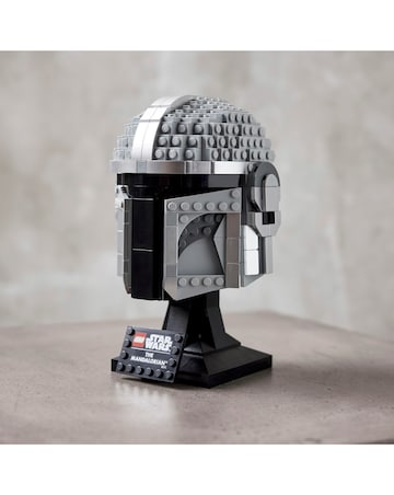 LEGO Star Wars The Mandalorian Helmet Model Adult Set 75328