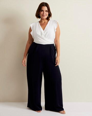 Phase Eight Ayla Ruffle Wrap Jumpsuit