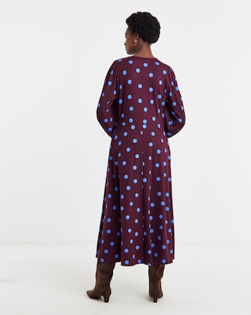 Soft Touch Long Sleeve Tea Dress