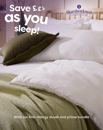 Slumberdown Anti Allergy Firm Pillows - 2 Pack