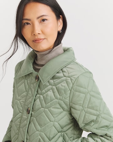 Julipa Quilted Button Down Jacket