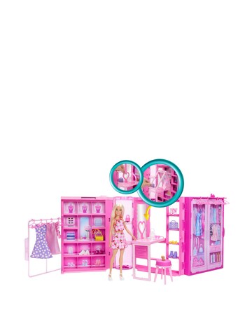 Barbie Dream Closet Doll, Playset and Accessories