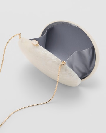 Mango Pearl Clutch Bag