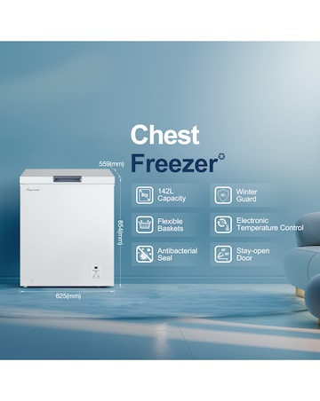 Fridgemaster MCF142E 142L Chest Freezer- E Rated