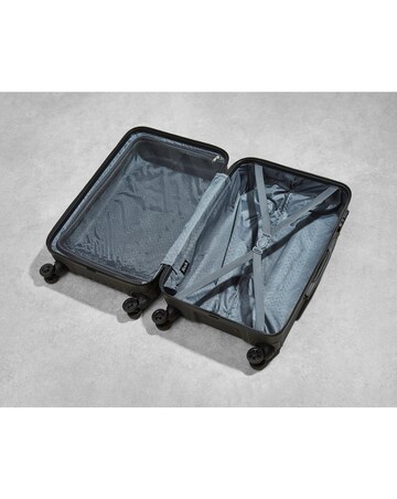 Rock Santiago 3pc Suitcase Set - Black