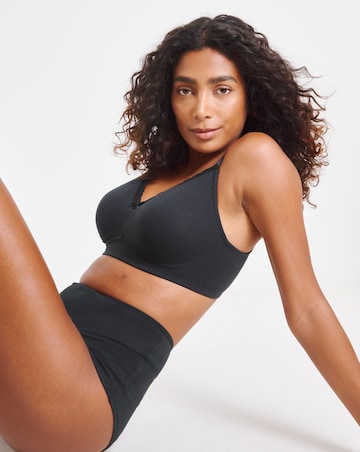 Pretty Secrets (3 Pack) New Claire Cotton Moulded Full Cup Non Wired Bras (B-E)