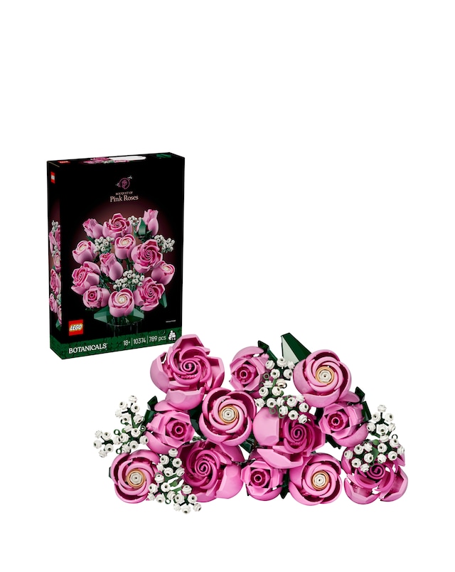 LEGO Botanicals Bouquet of Pink Roses 10374