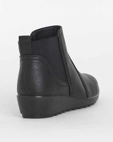 Cushion Walk Elastic Ankle Boot EEE Fit