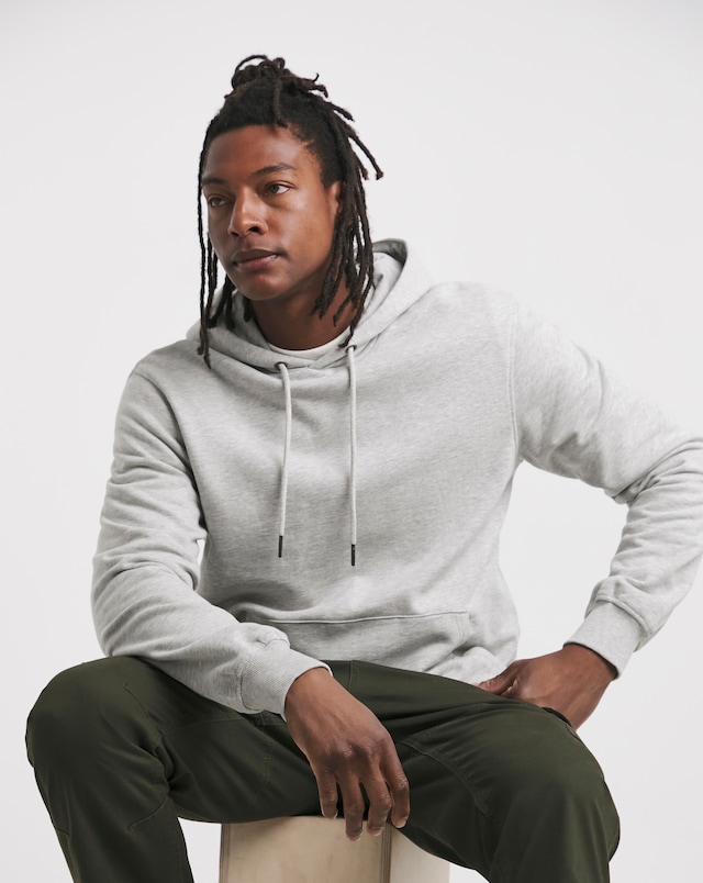 Overhead Hoodie - Grey Marl