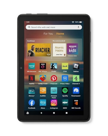 Amazon Fire HD 8 (2024) 8in 64GB Wi-Fi Tablet - Black