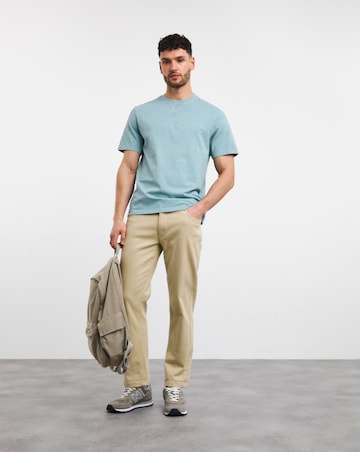Over Dyed Marl Relaxed Fit T-Shirt Long