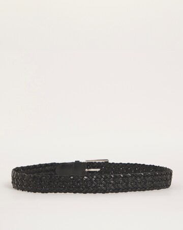 Bonded Leather Plaited Belt