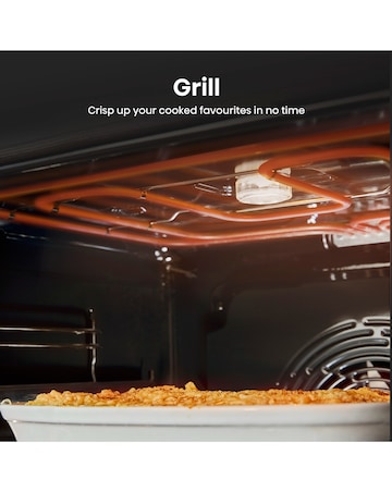 Hisense HDCEC6C20W 60cm Electric Double Cooker - Whte