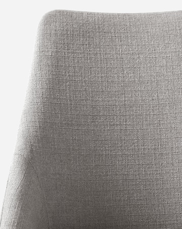 Etta Fabric Pair of Dining Chairs