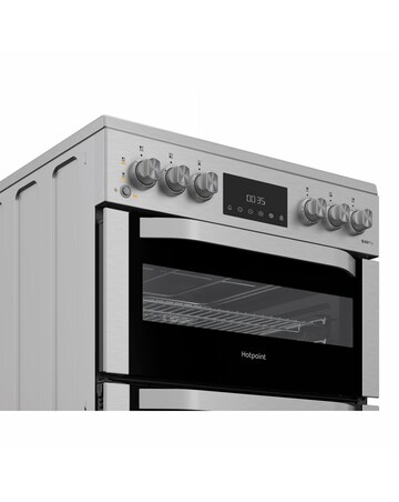 Hotpoint HDE6VDCASX 60cm Electric Double Cooker with Air Fry Install