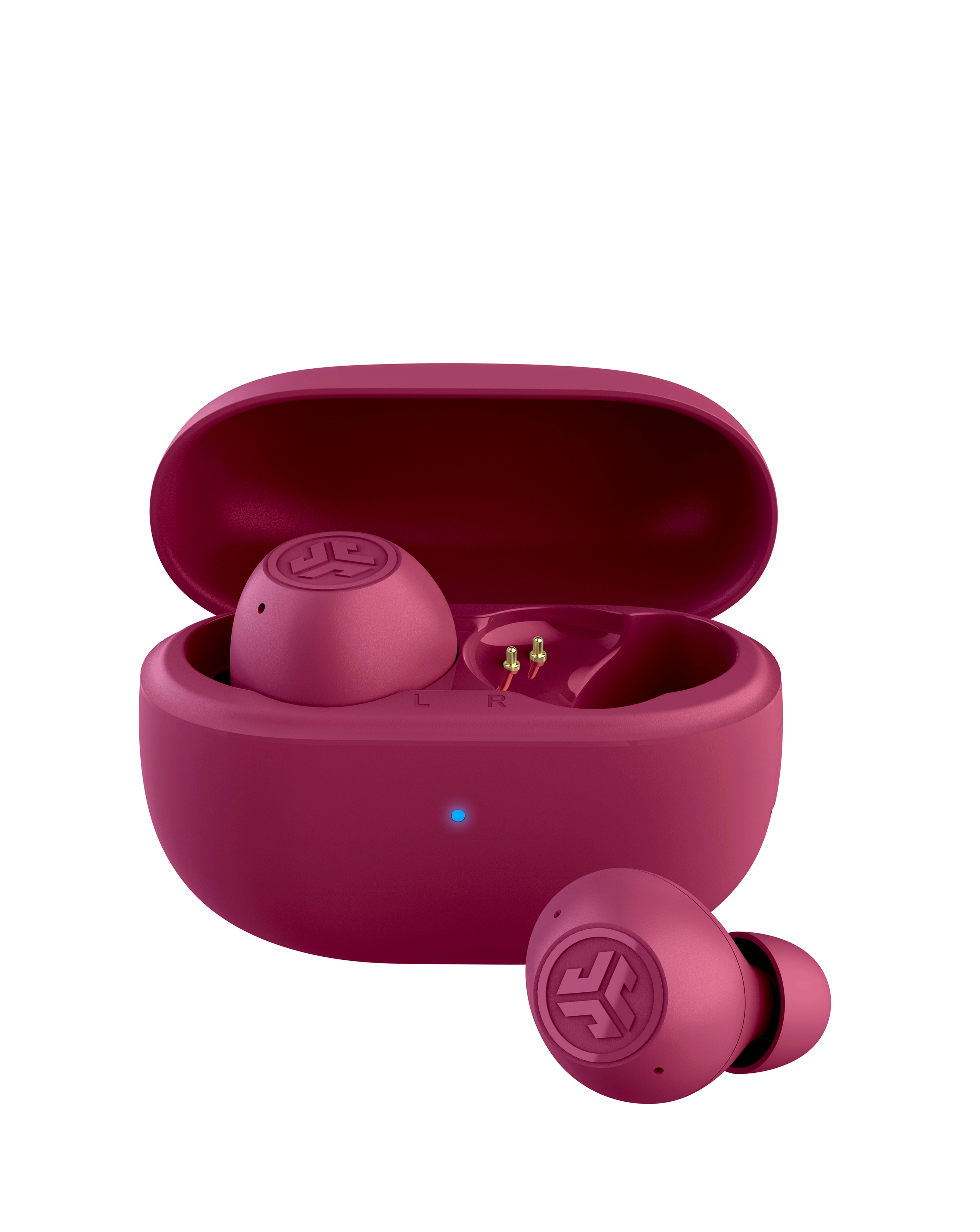 JLab Go Pop ANC True Wireless Earbuds - Fuchsia