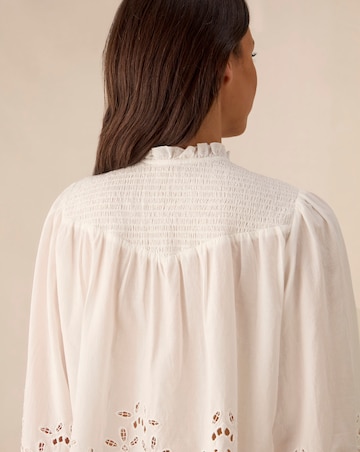 Ro&Zo Cut Out Detail Blouse