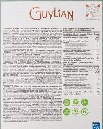 Guylian Belgian Milk Chocolate Easter Egg 240g