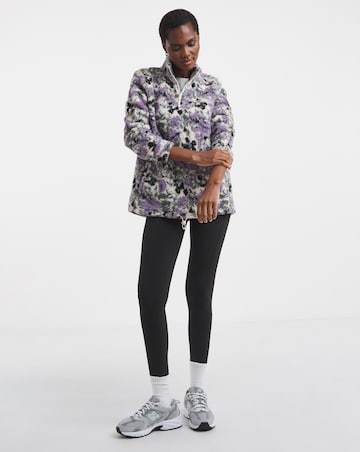 Snowdonia Oversized 1/4 Zip Printed Fleece