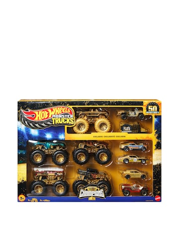 Hot Wheels Monster Trucks Trophy Champs Multipack