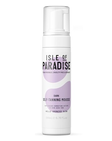 Isle Of Paradise Self Tanning Mousse Dark 200ml