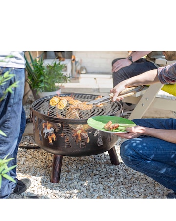 La Hacienda Wildfire Deep Bowl Firepit