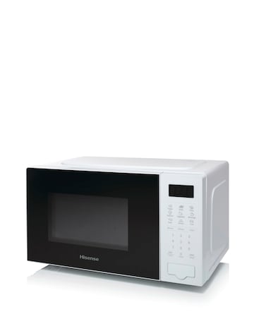 Hisense H20MOWS4UK White Microwave 20L
