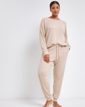 Figleaves Soft Rib Lounge Set