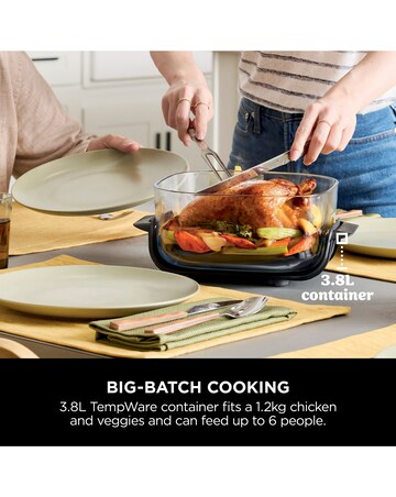 Ninja Crispi 4-in-1 Portable Air Fryer - Cyber Space