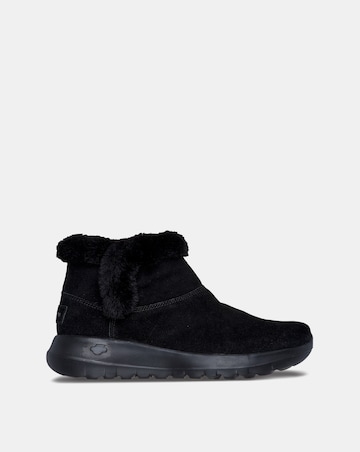 Skechers Black On The Go Joy Boots -Wide Fit (E)
