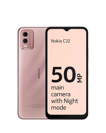 Nokia C32 4GB 64GB Dual Sim - Pink