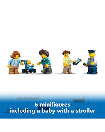 LEGO City Red Double-Decker Sightseeing Bus Toy 60407