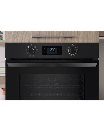 Indesit Turn&Go IO 253 B UK Built-In Electric Single Oven Black Install