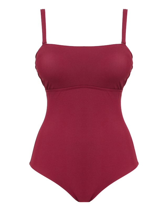 Figleaves Icon V Bar Bandeau Swimsuit
