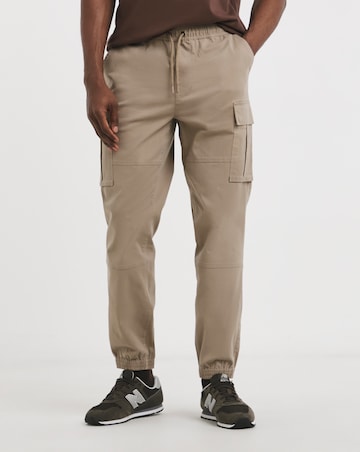 Elasticated Waist Cuffed Cargo