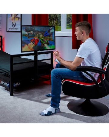 X Rocker Base Camp Single TV VESA Mount Bed - Black