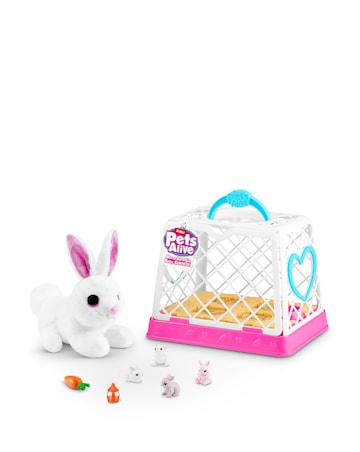 Pets Alive Mama Bunny & Baby Surprise Playset