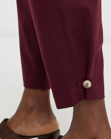 Linen Peg Trouser