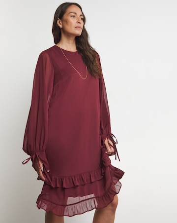 Joanna Hope Tie Sleeve Dress